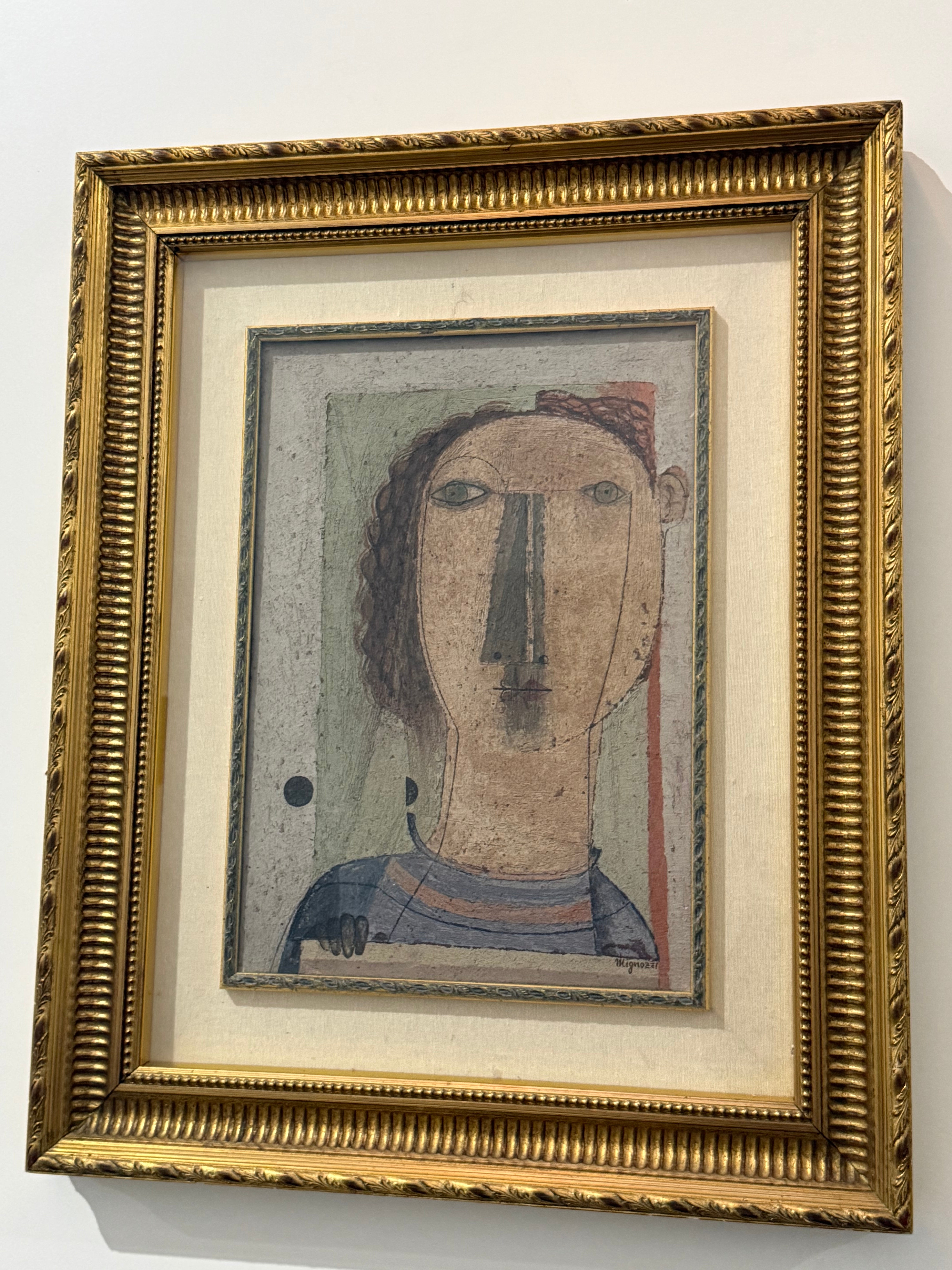 Figure at the Window by Antonio Mignozzi