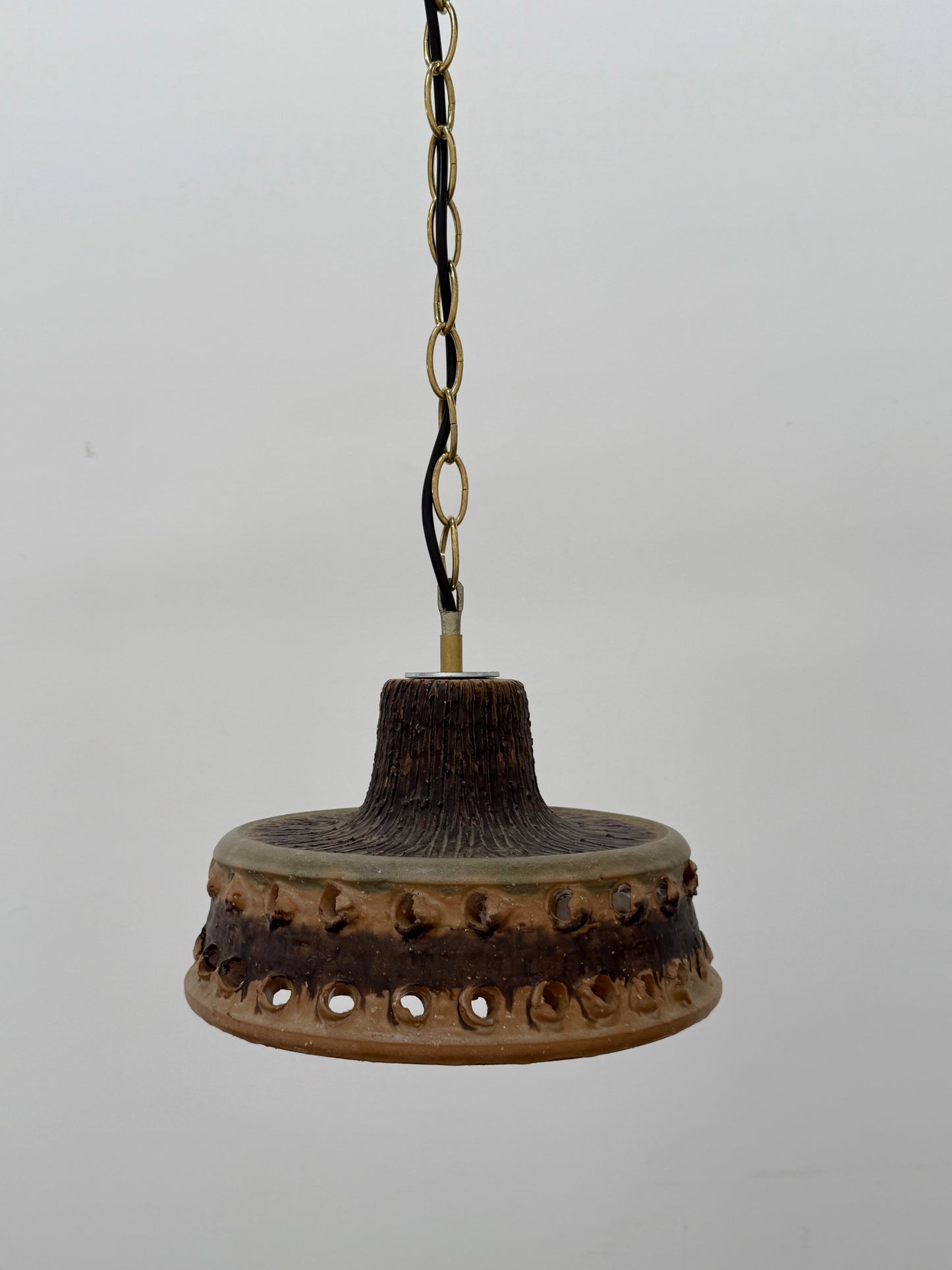 Vintage Danish Ceramic Pendant