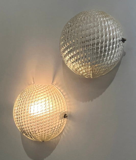 Pair of 1940’s Murano Wall Lights