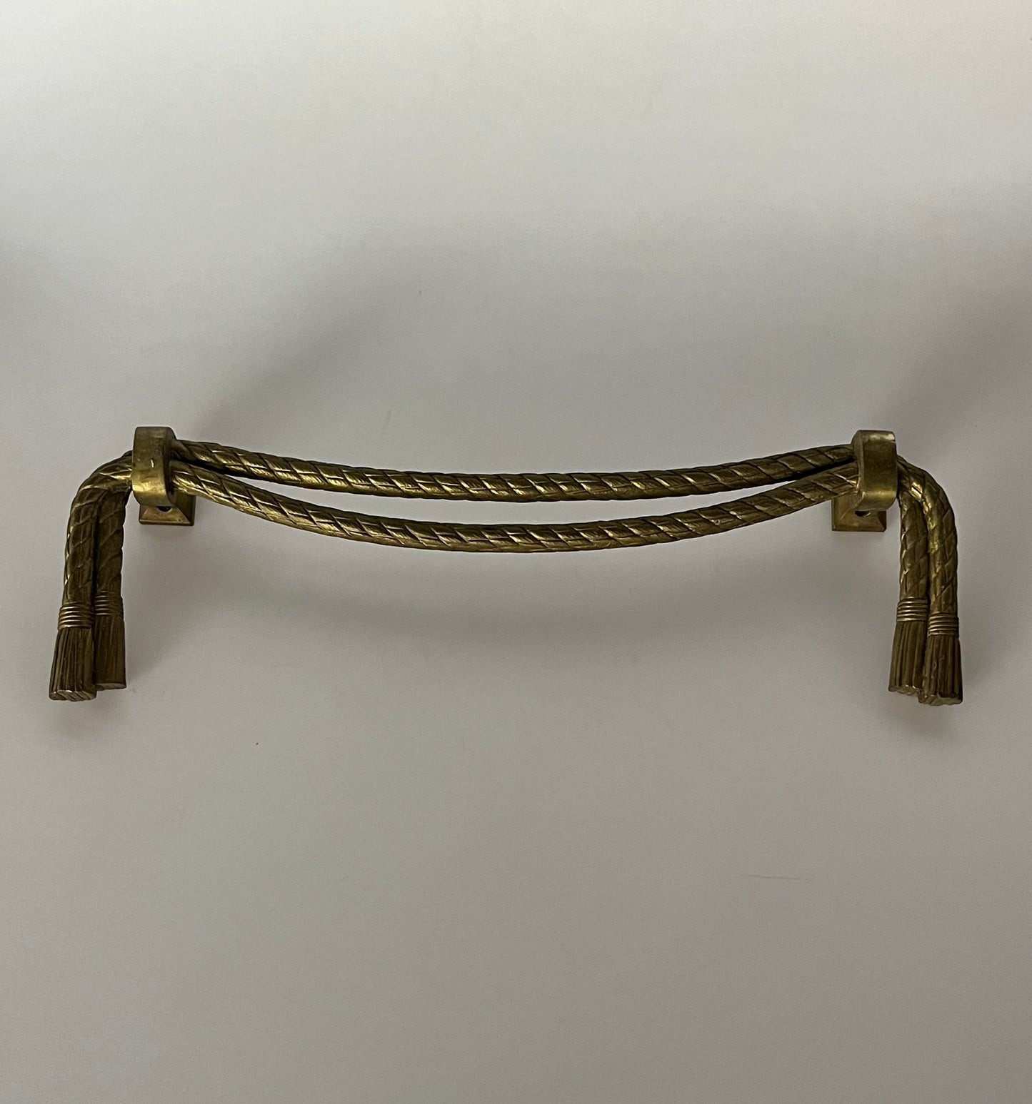 Italian Brass Towel Rail - Two Available