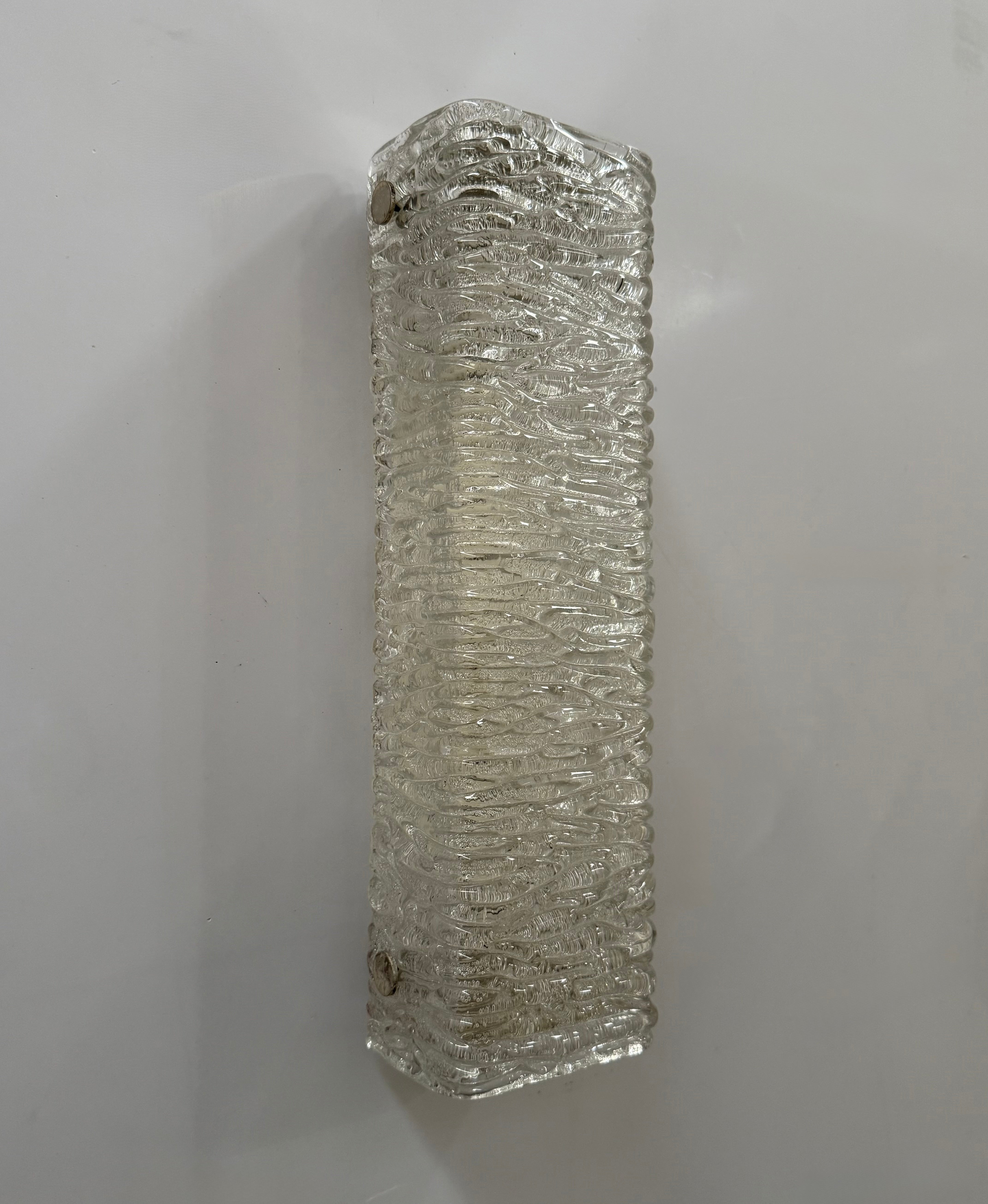 Murano Glass Wall Light by Kaiser Leuchten - Three Available