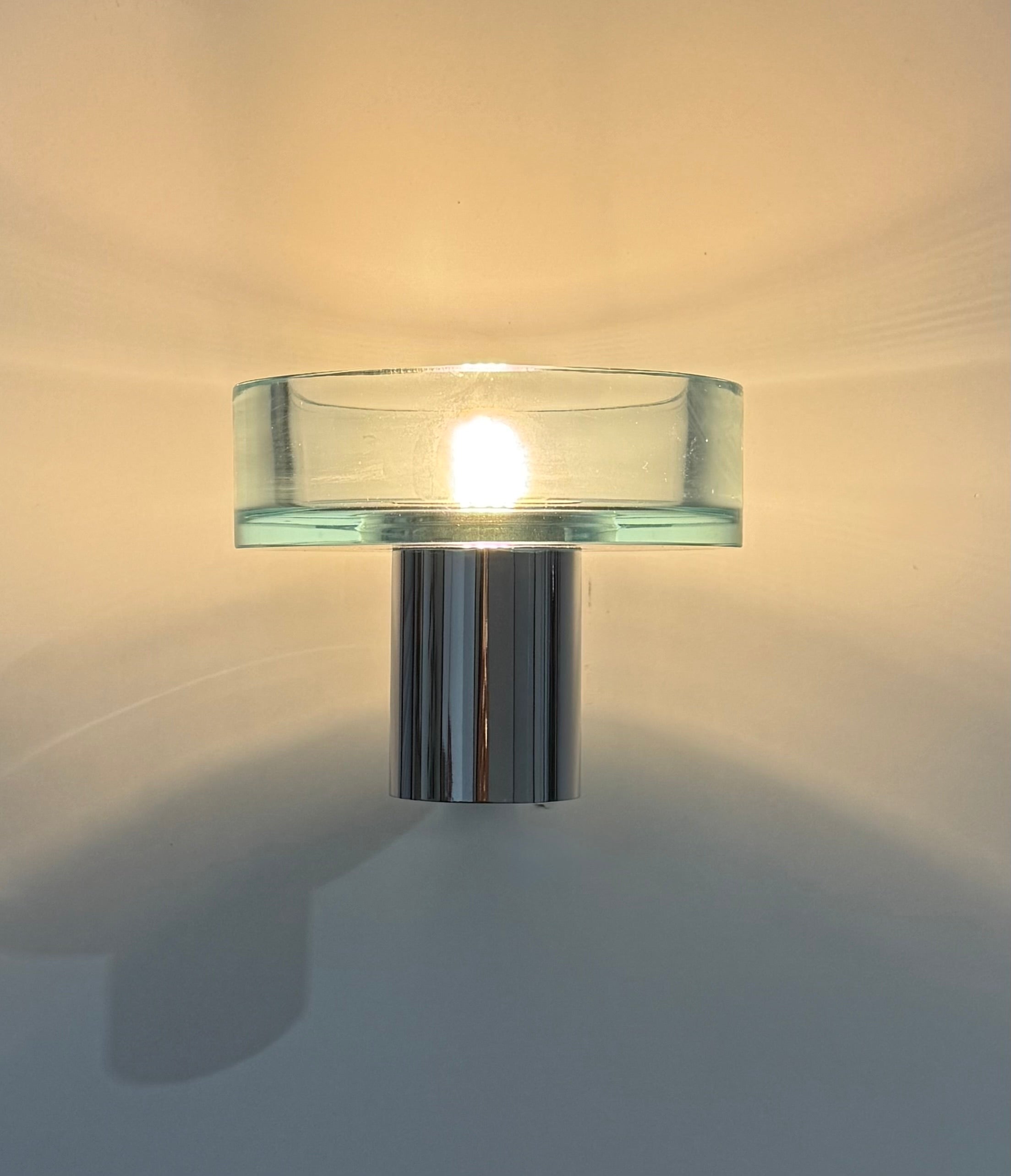 Pair of Murano Wall Light by Flavio Poli for Seguso