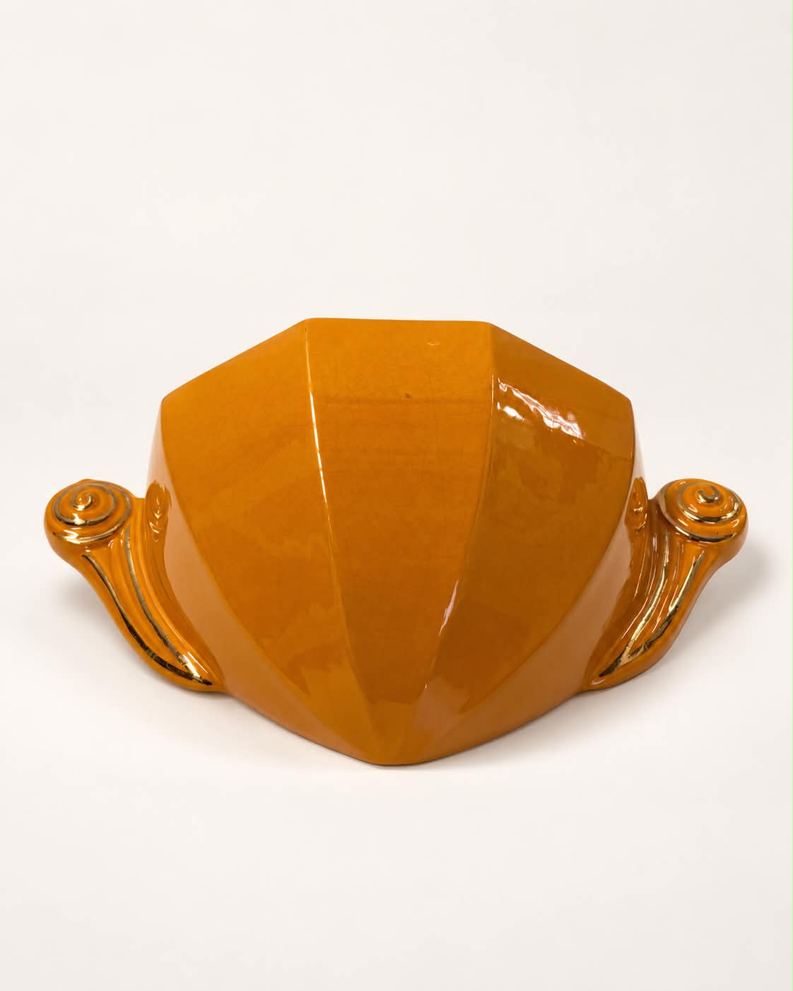 Pair of French Ceramic Wall Lights by Longwy