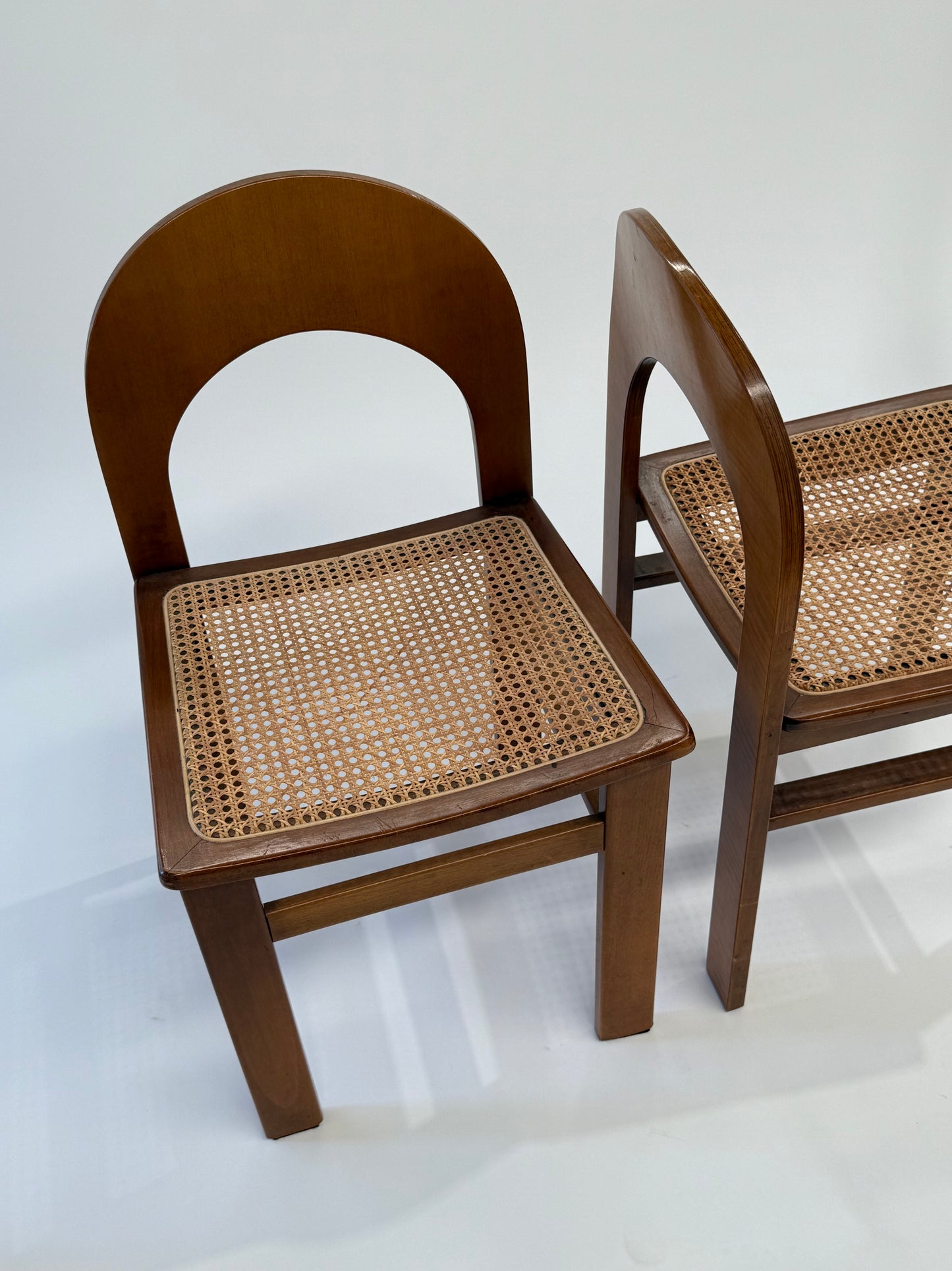 Pair of 1970’s Arcadia chairs by Adalberto Caraceni for Tagliabue
