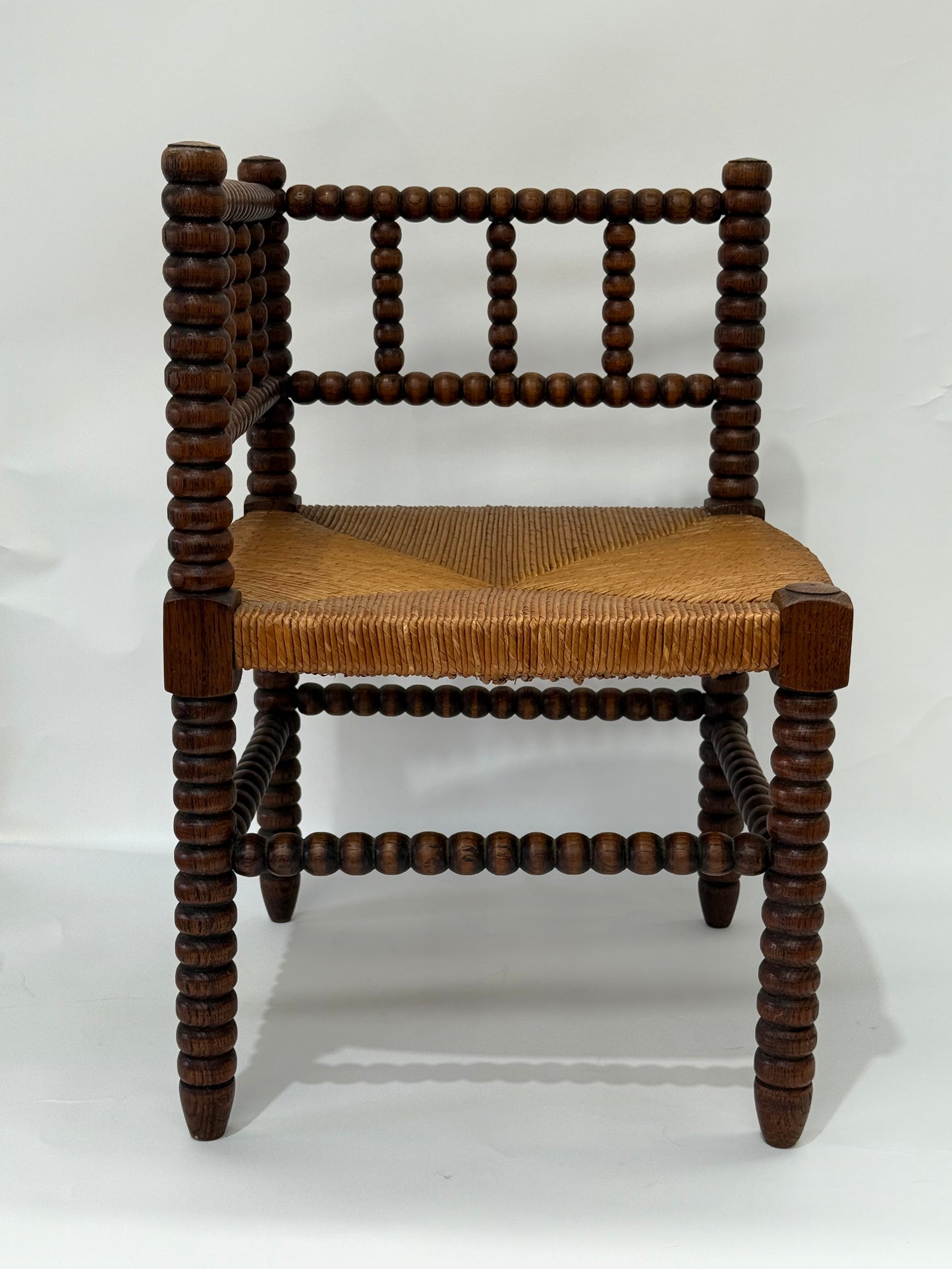 Antique French Bobbin Chair