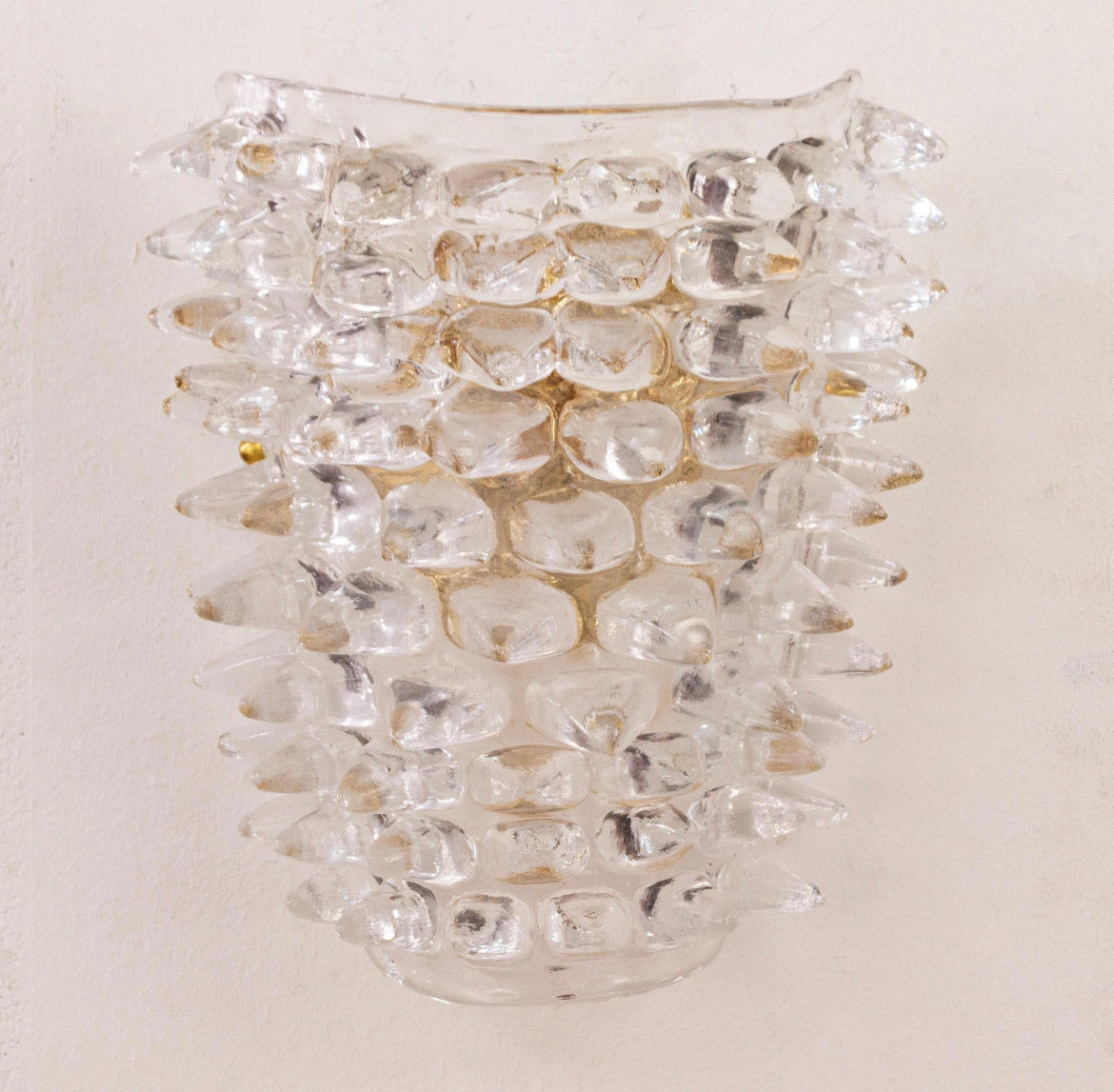 Large Murano Rostrato Wall Light