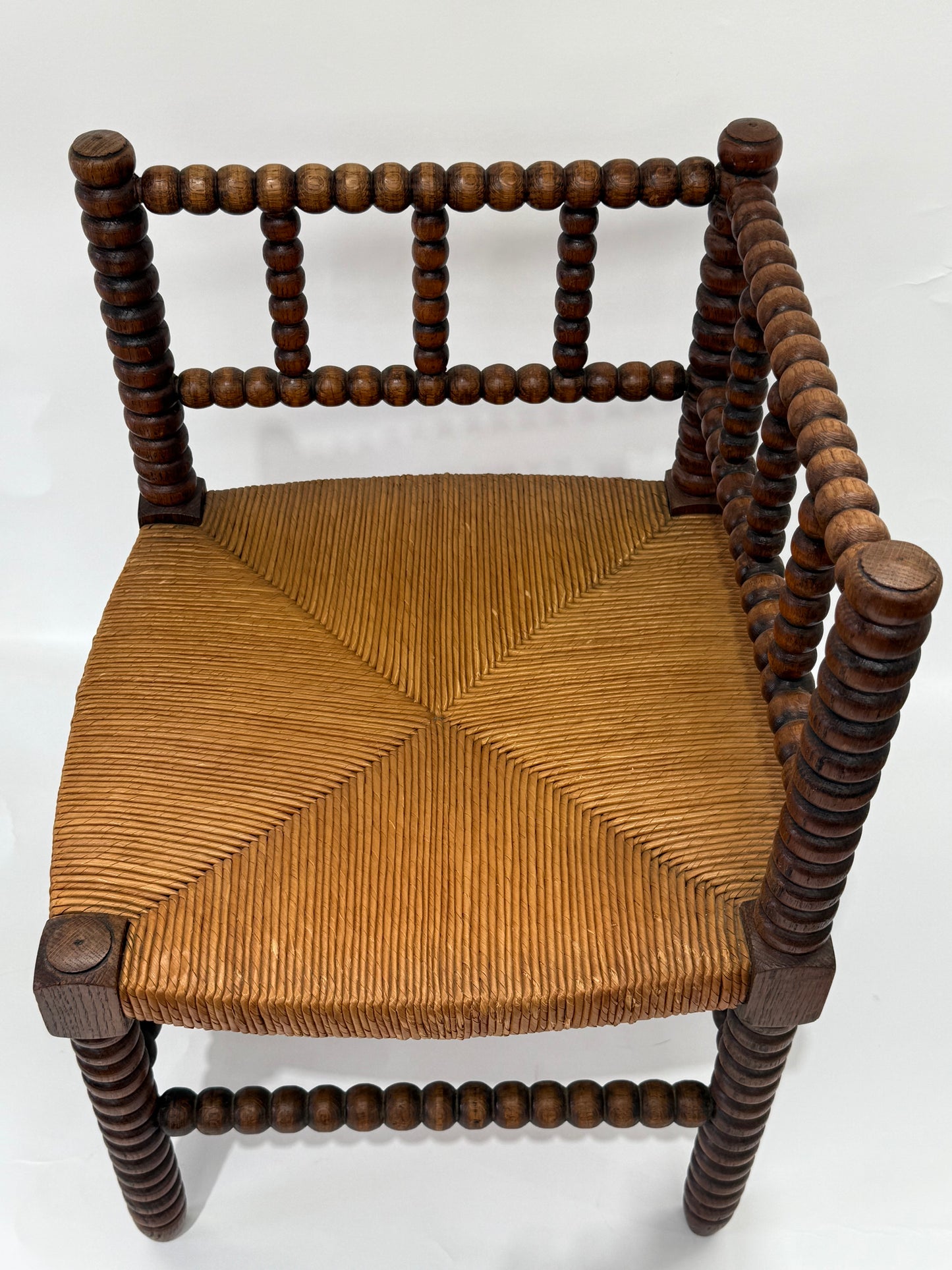 Antique French Bobbin Chair
