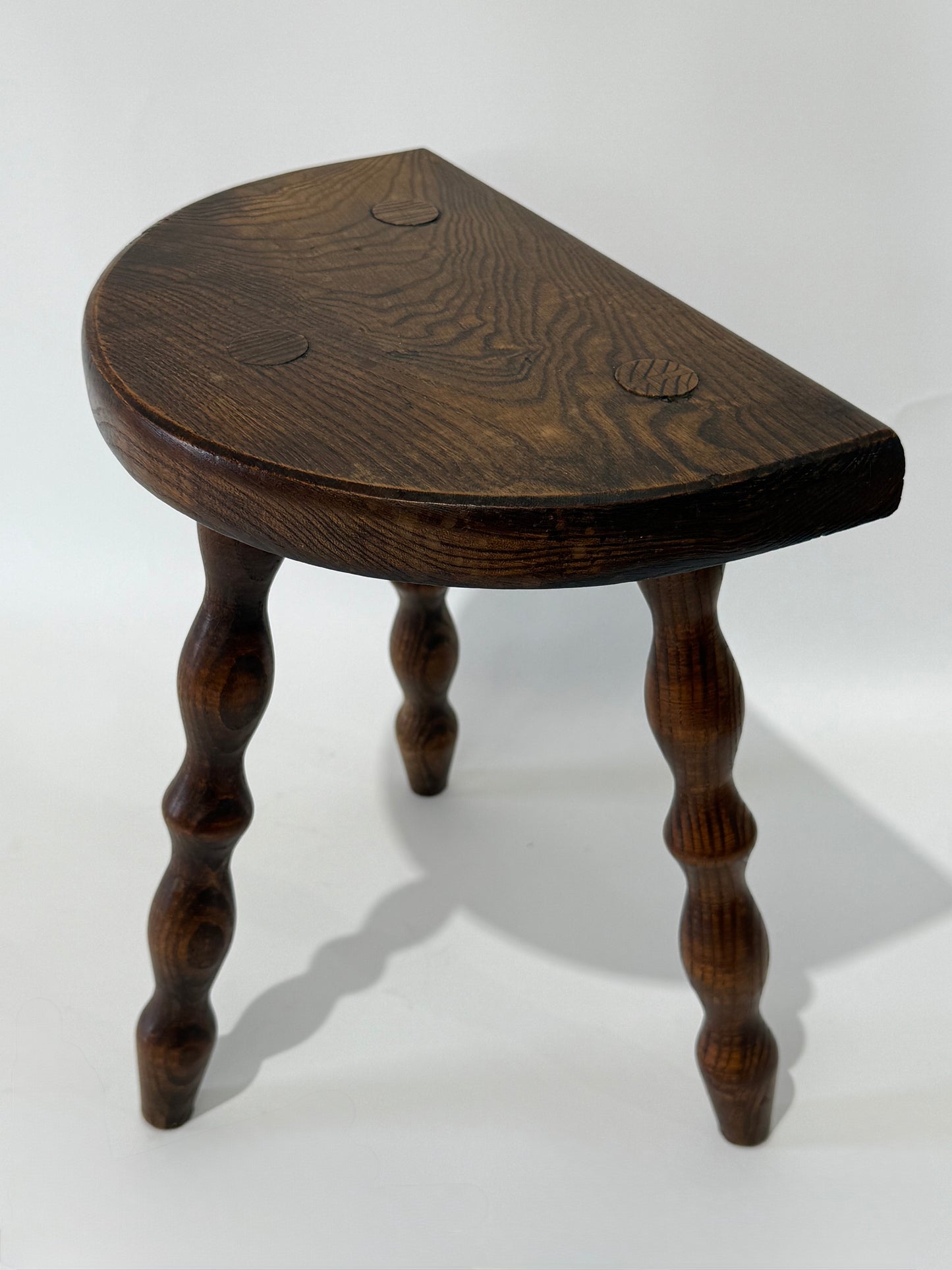 Vintage French Bobbin Tabouret