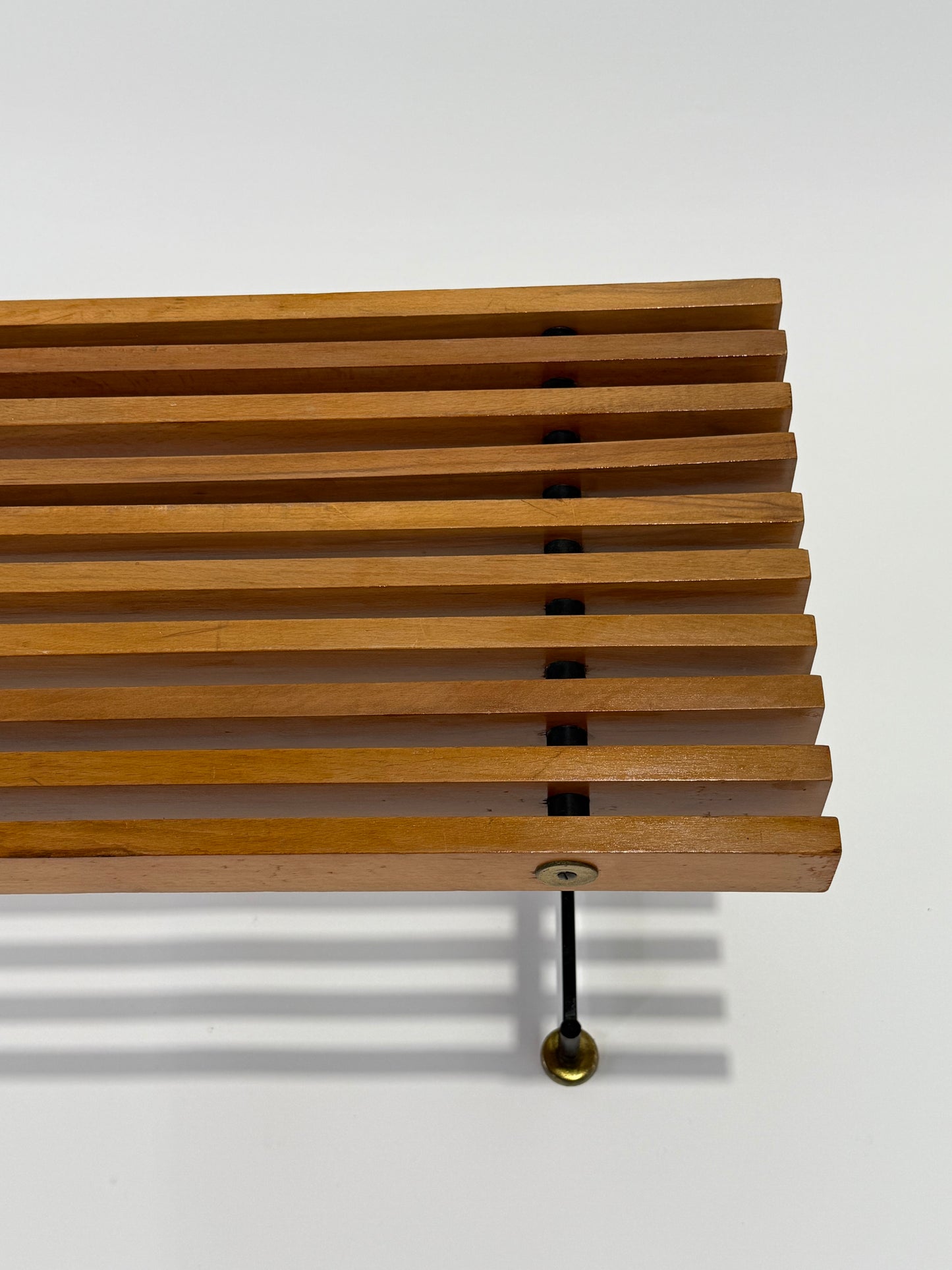 Vintage Italian Teak Bench