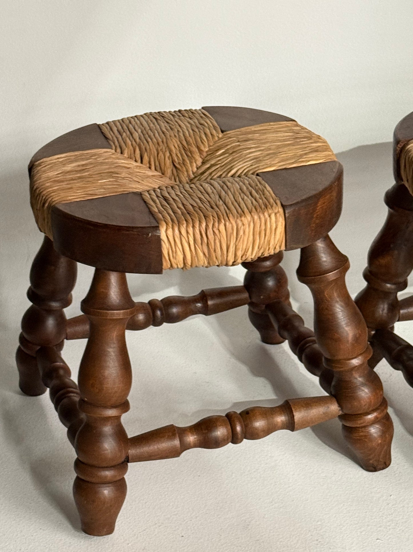 Vintage French Tabouret - Two Available