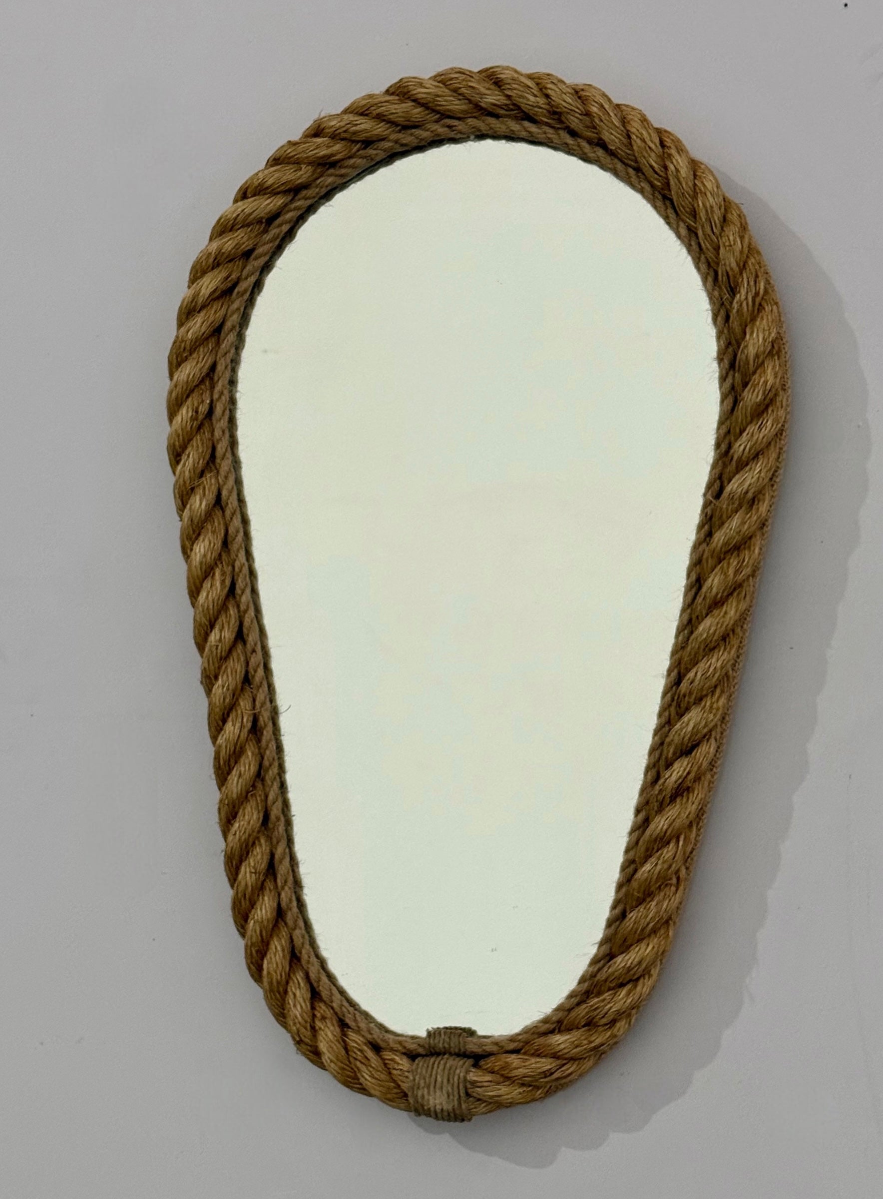 French Rope Mirror, Audoux Minet