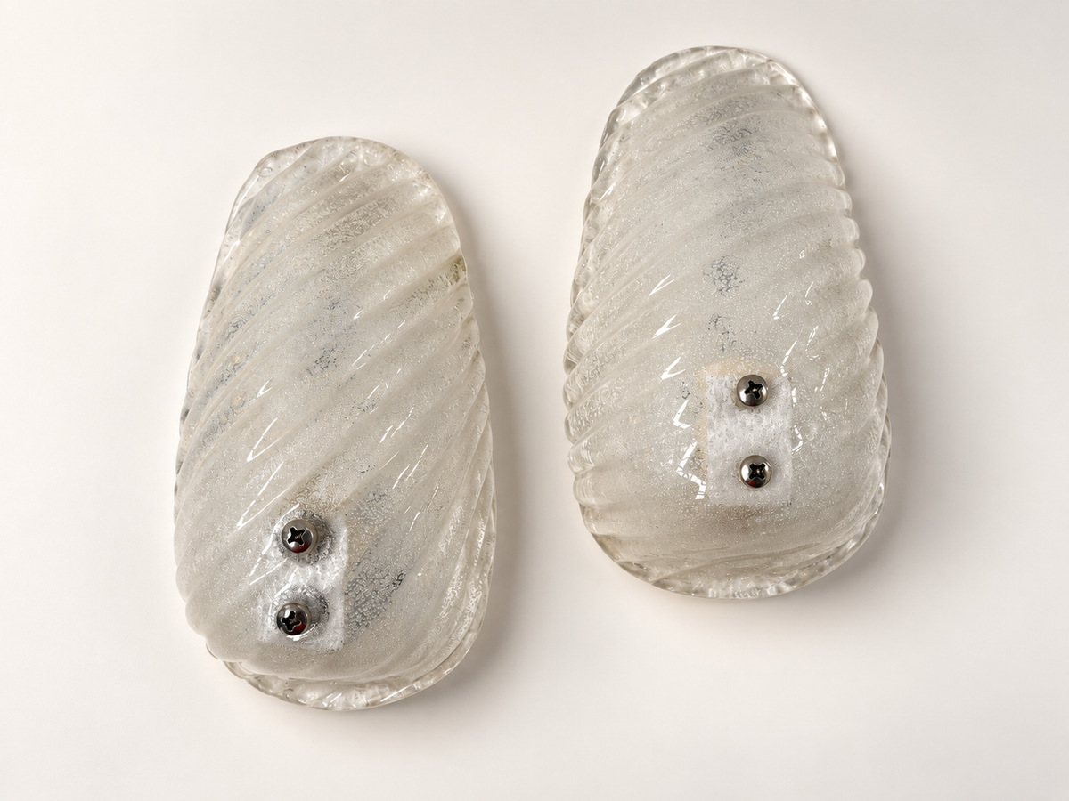 Vintage Murano Wall Lights - Three Available