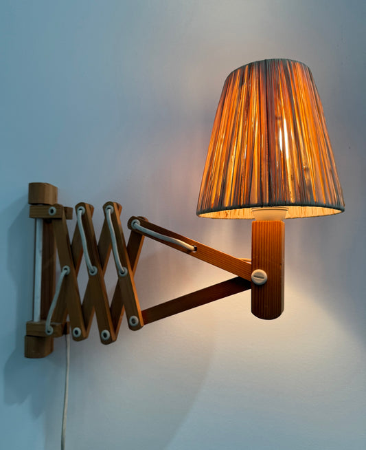 Vintage IKEA Scissor Wall Light