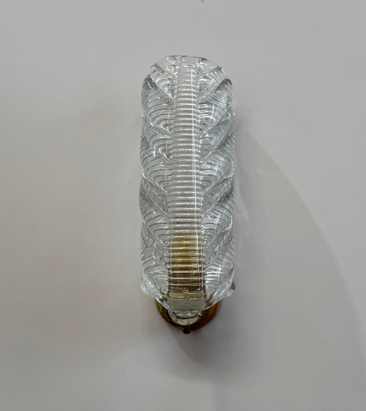 Murano Glass Leaf Wall Light by Barovier - Three Available