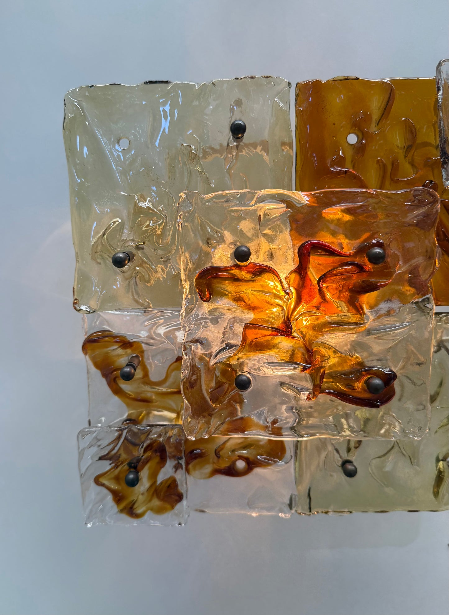 1970’s Murano Wall Light by Toni Zuccheri for Mazzega - Two Available