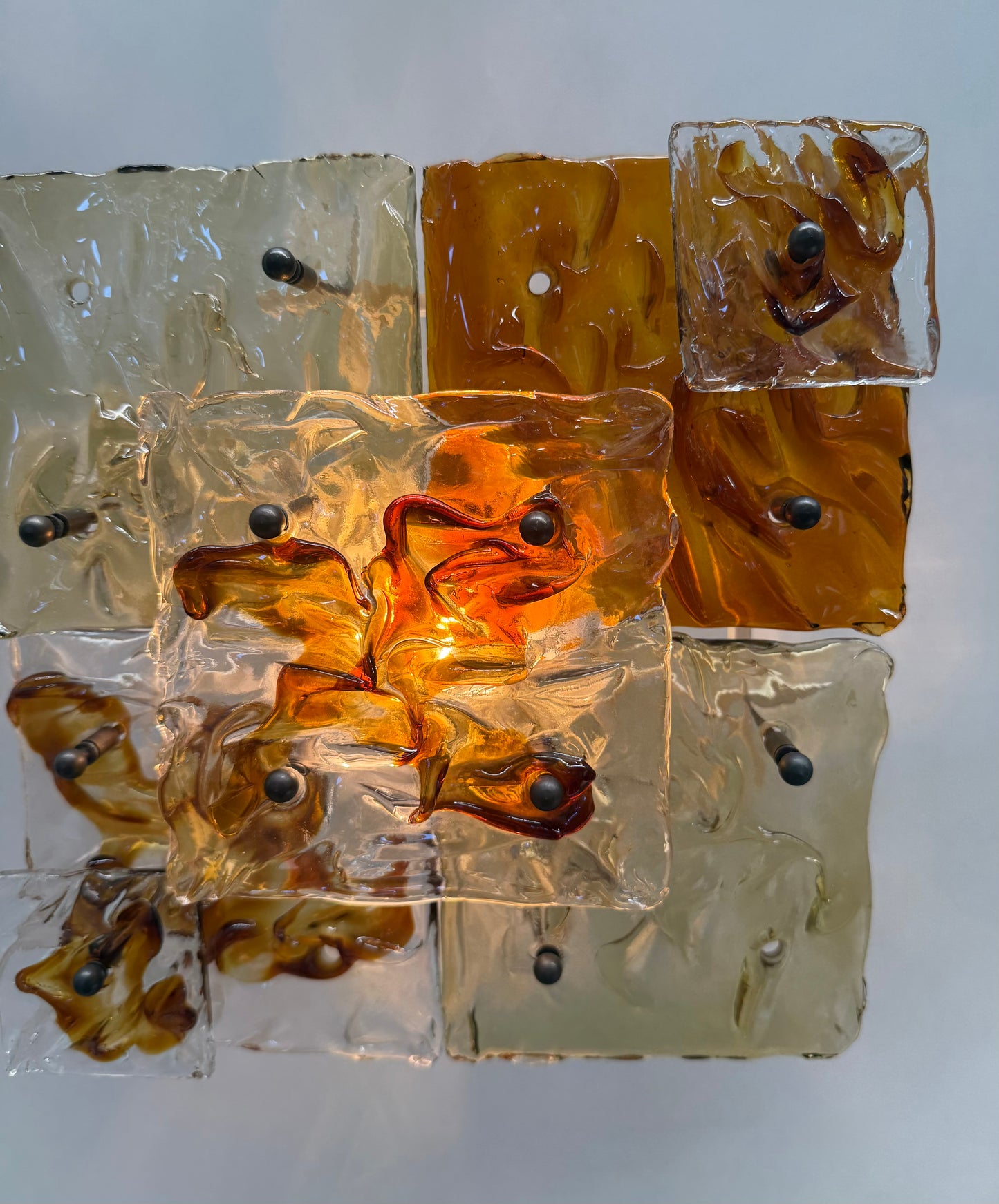 1970’s Murano Wall Light by Toni Zuccheri for Mazzega - Two Available