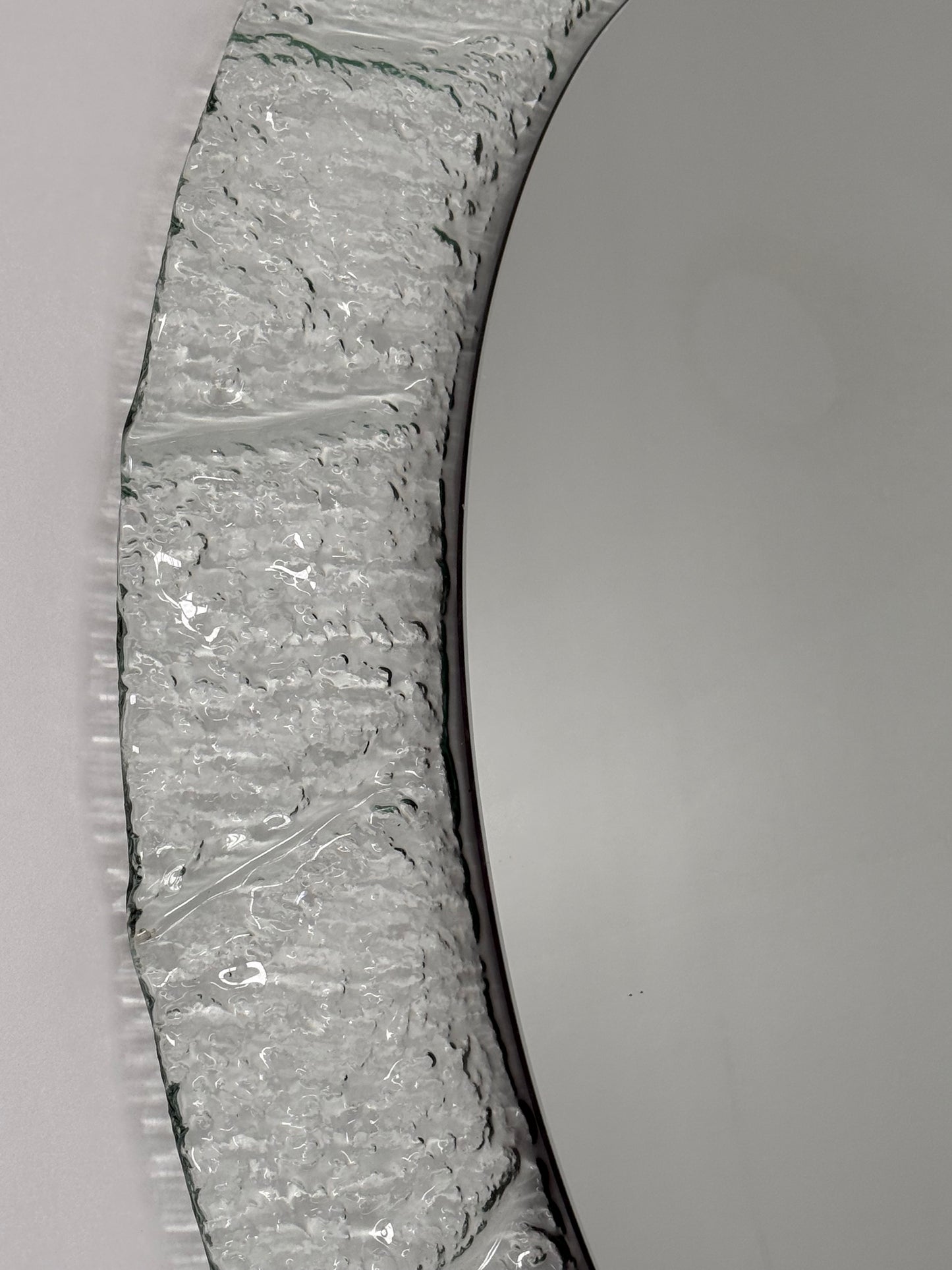 Vintage Moulded Glass Mirror