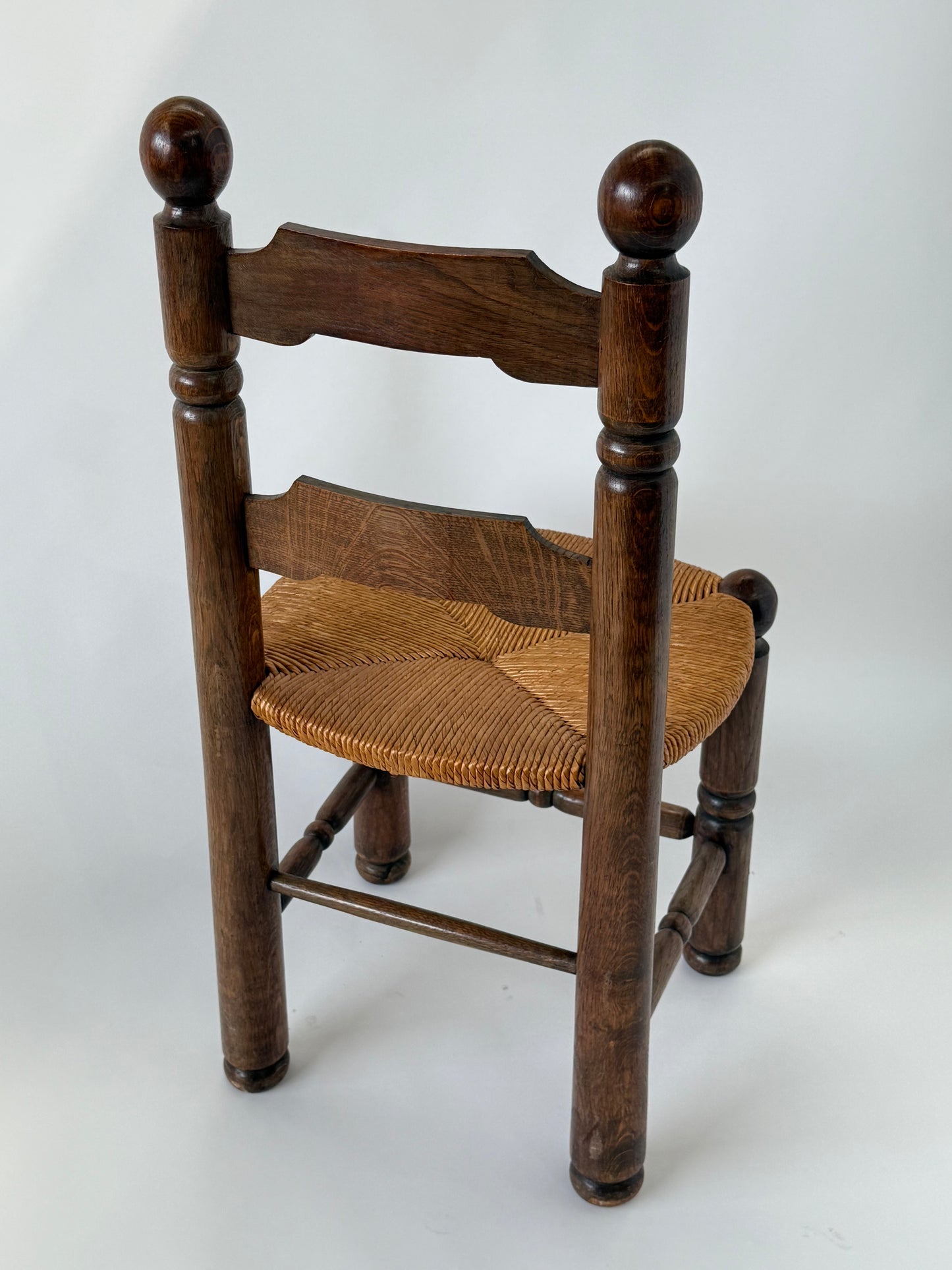 French Brutalist Chair by Charles Dudouyt