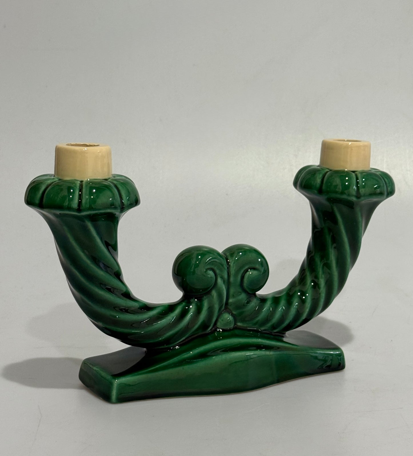 French Ceramic Candle Holder