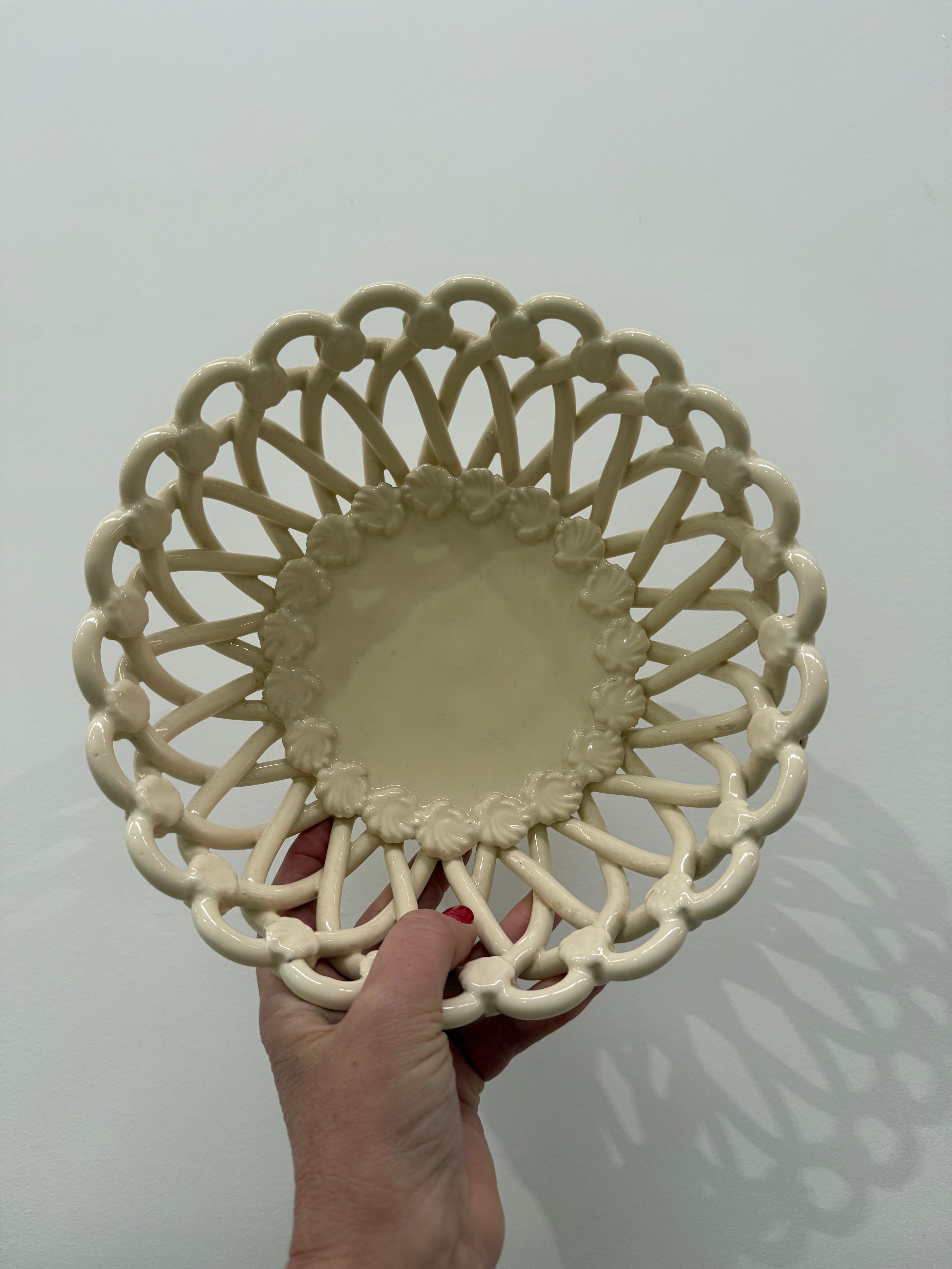 1960’s French Ceramic Pichon Basket
