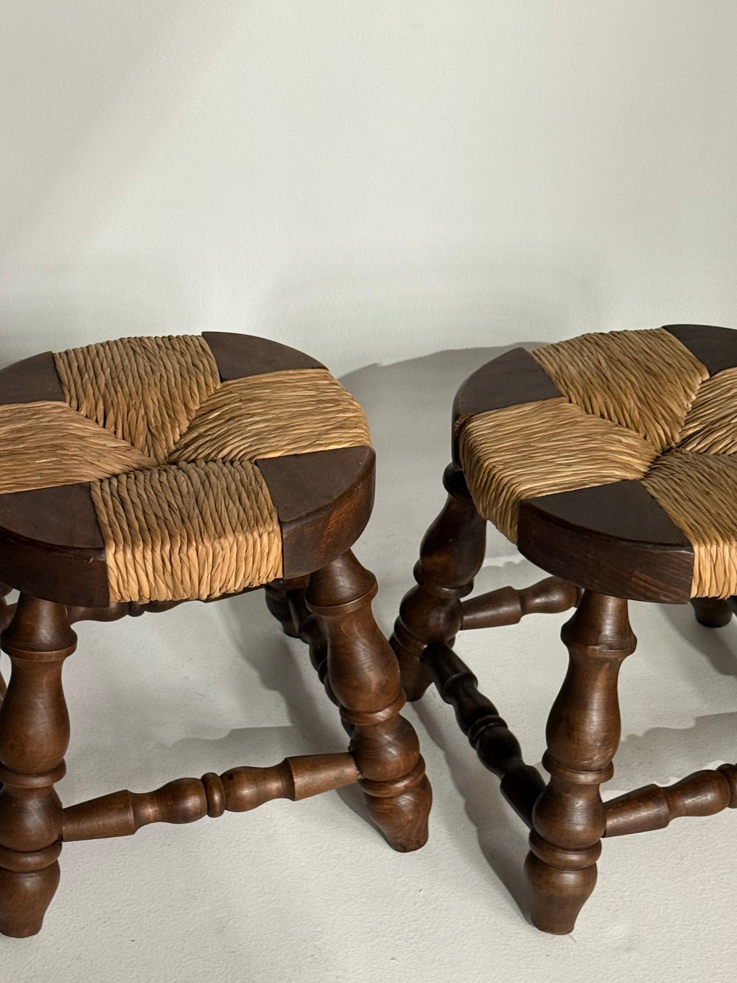 Vintage French Tabouret - Two Available