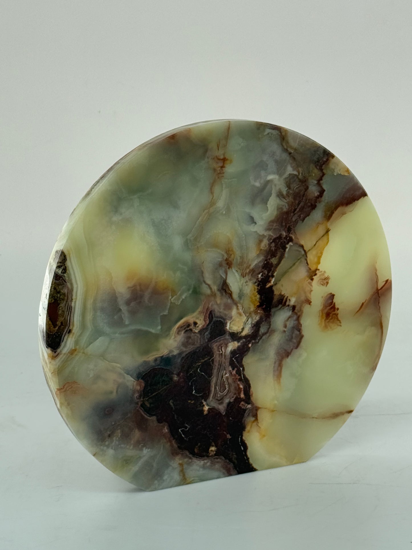 Vintage Italian Onyx Table Lamp