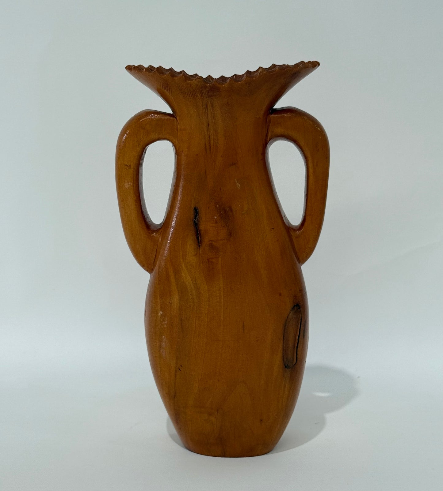 Vintage Timber Vase
