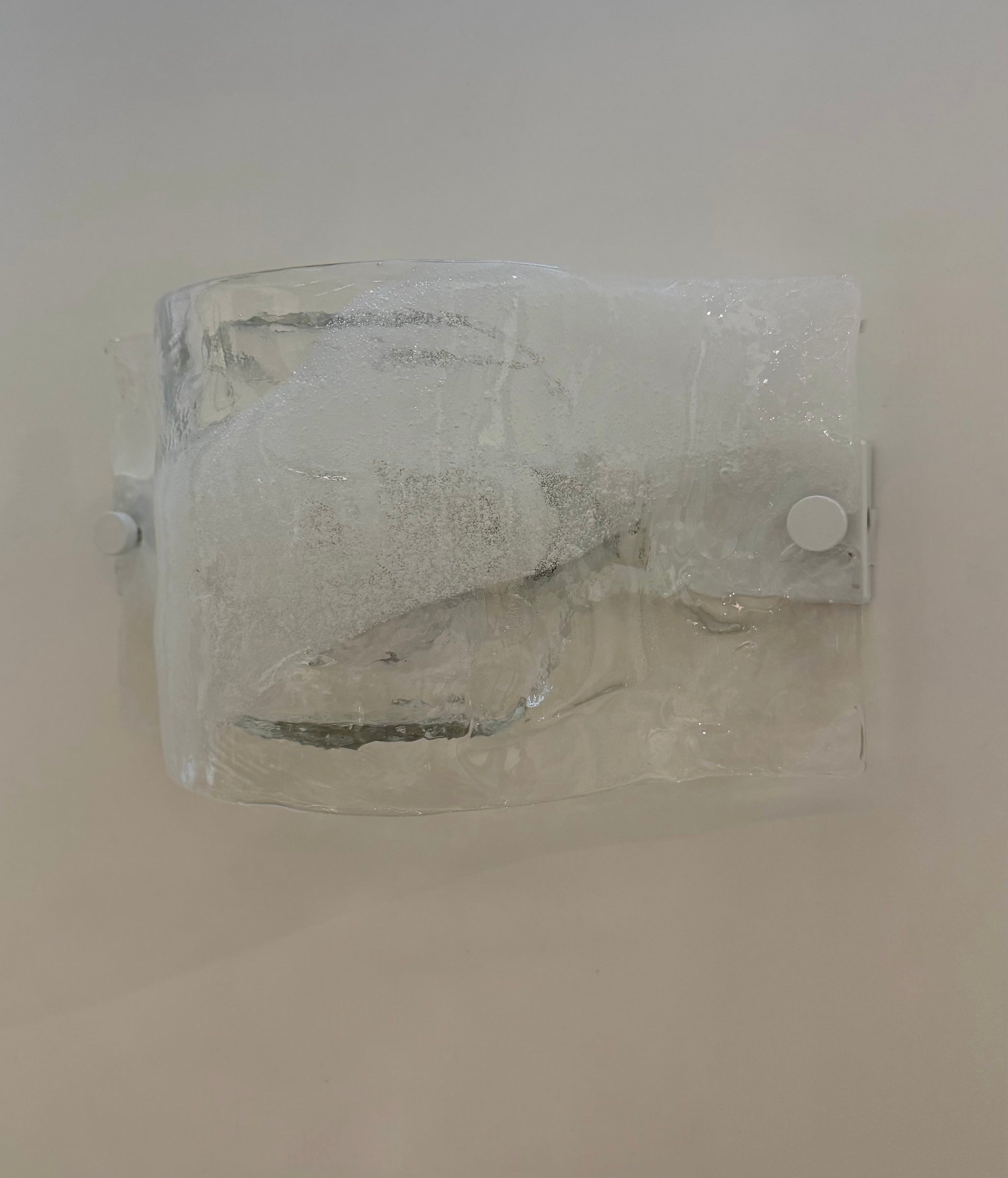 1970’s Murano Wall Light by Carlo Nason for Mazzega - 2 Available