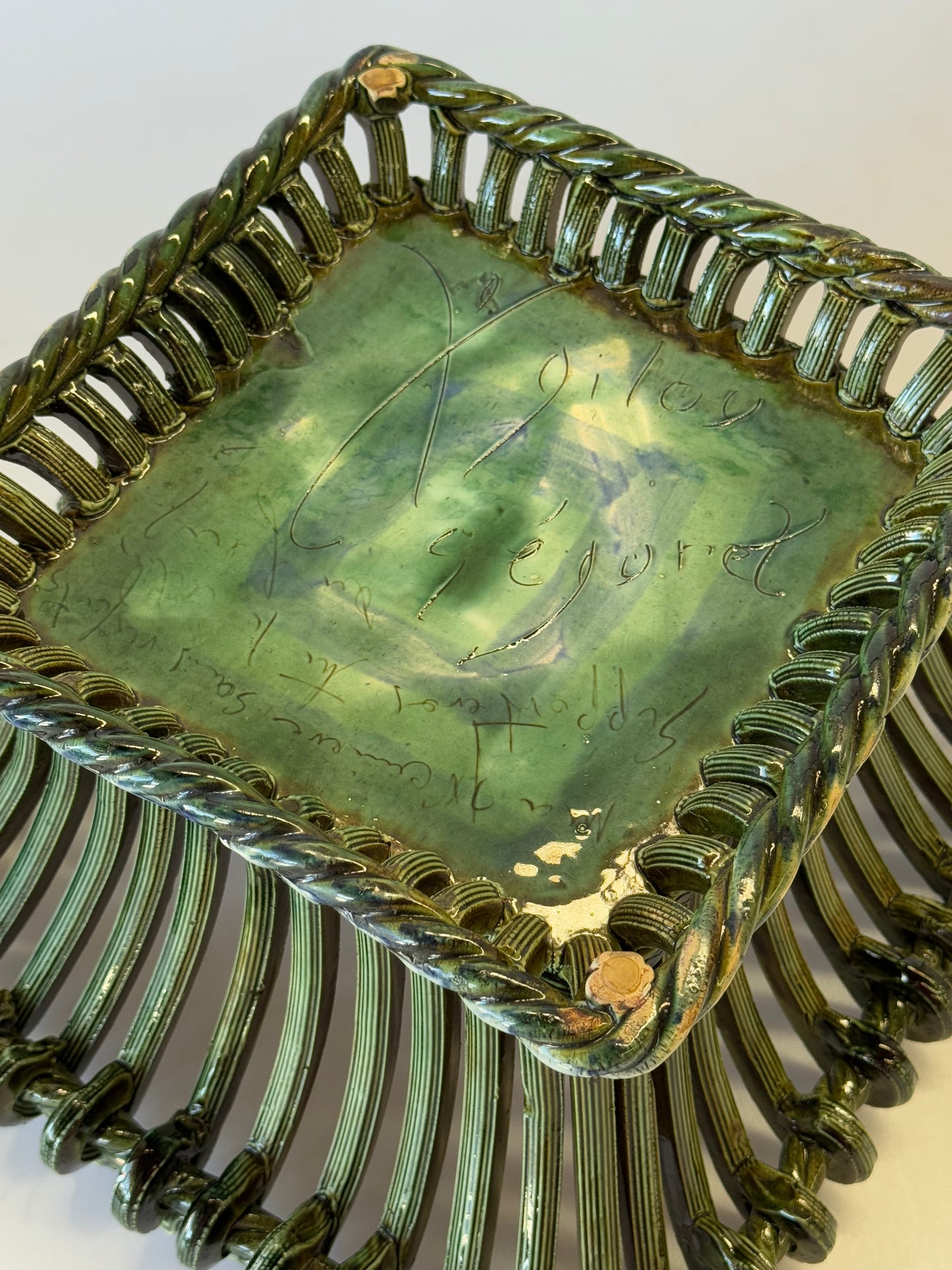 French Ceramic Decorative Bowl