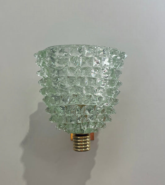 Large Murano Rostrato Sconce by Barovier