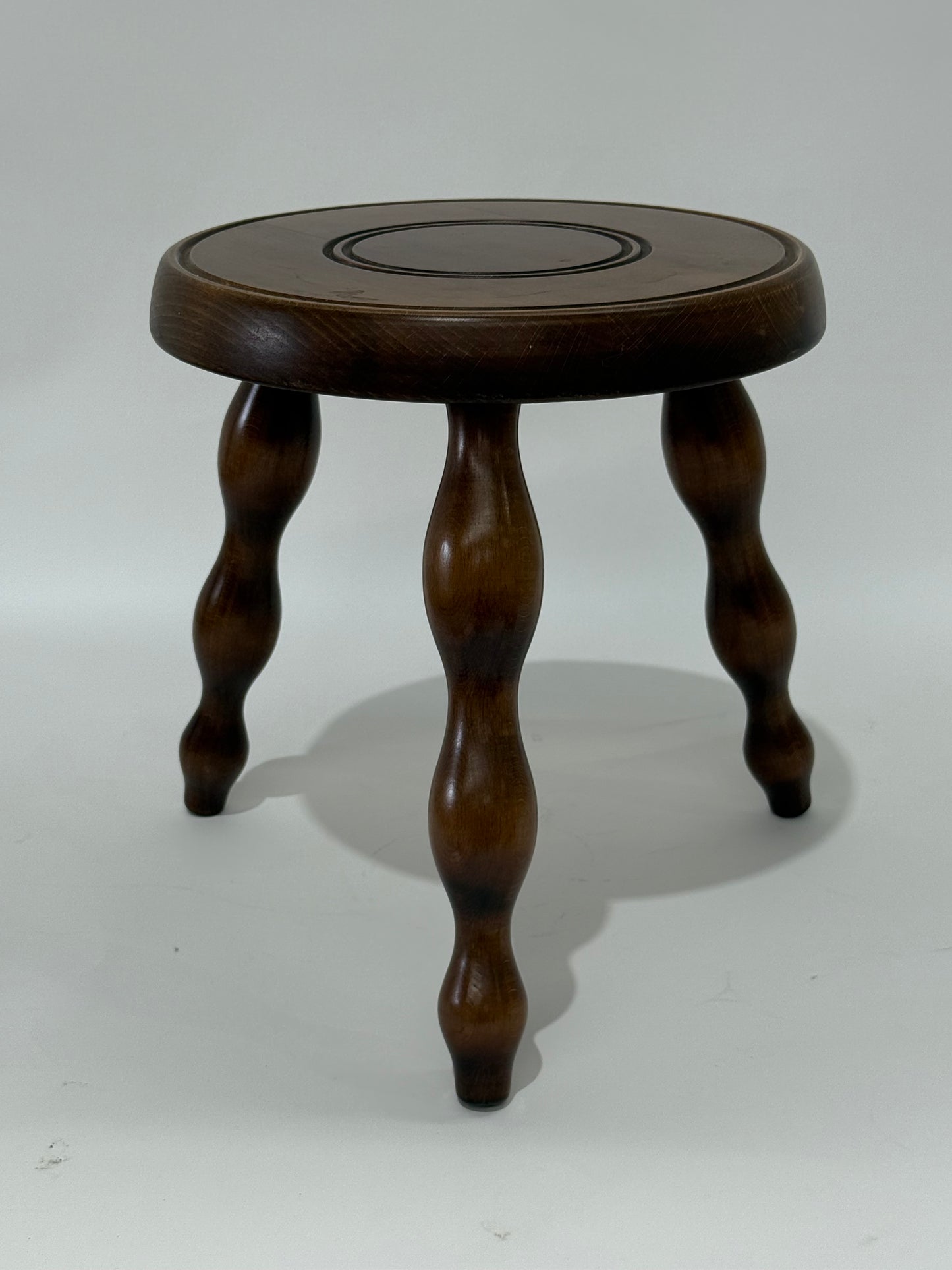 Vintage French Dudouyt Tabouret