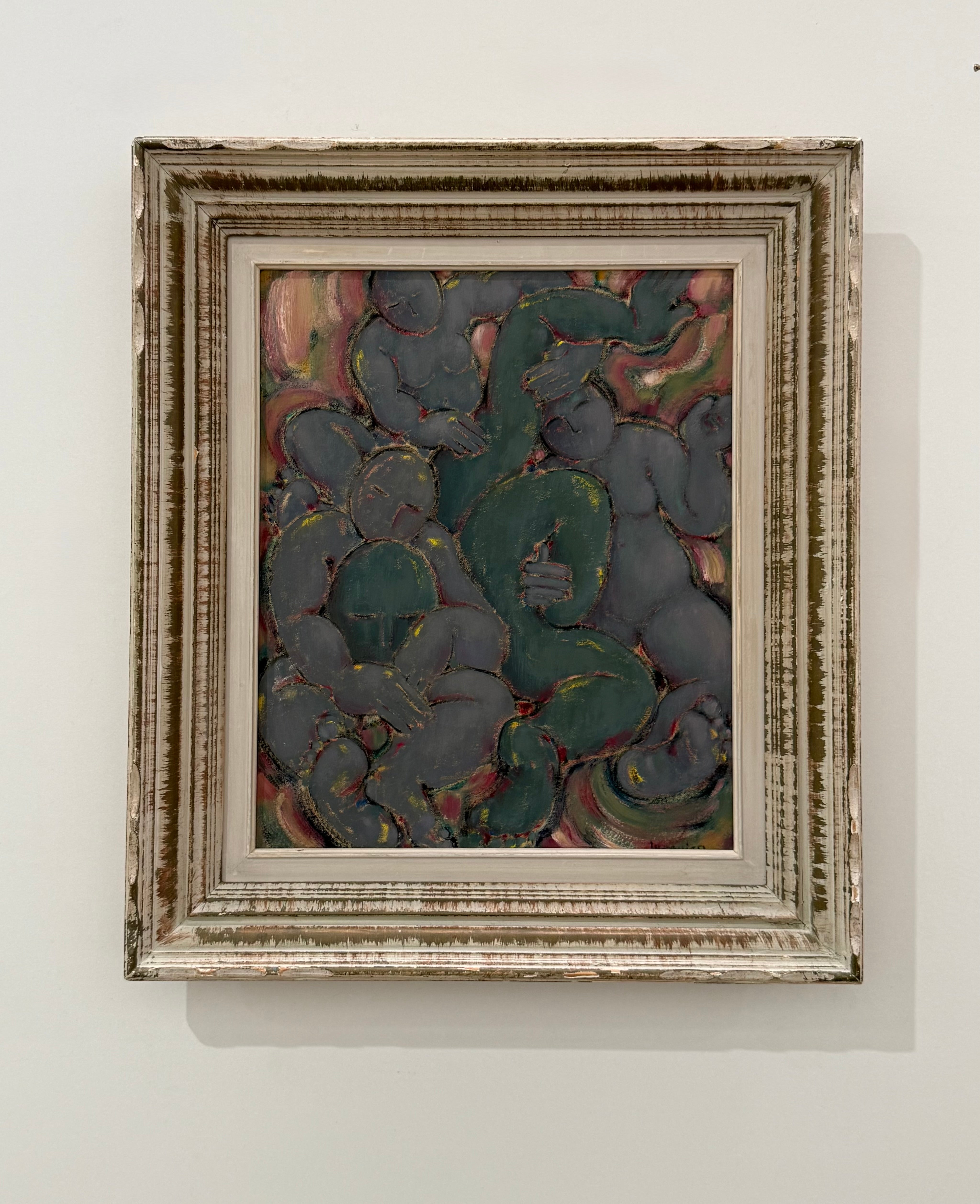 Vintage French Abstract Artwork
