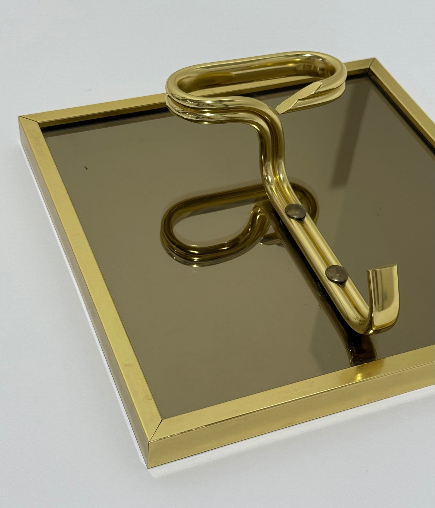 Italian Mirrored Coat Hook