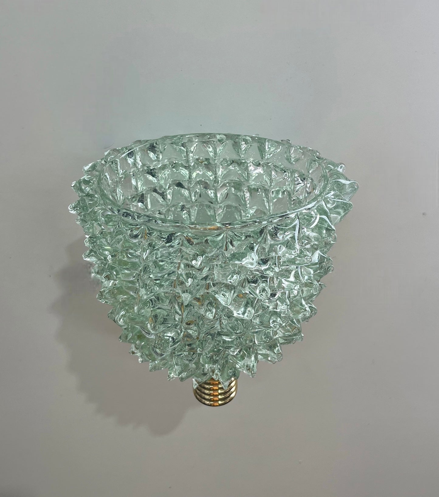 Large Murano Rostrato Sconce by Barovier