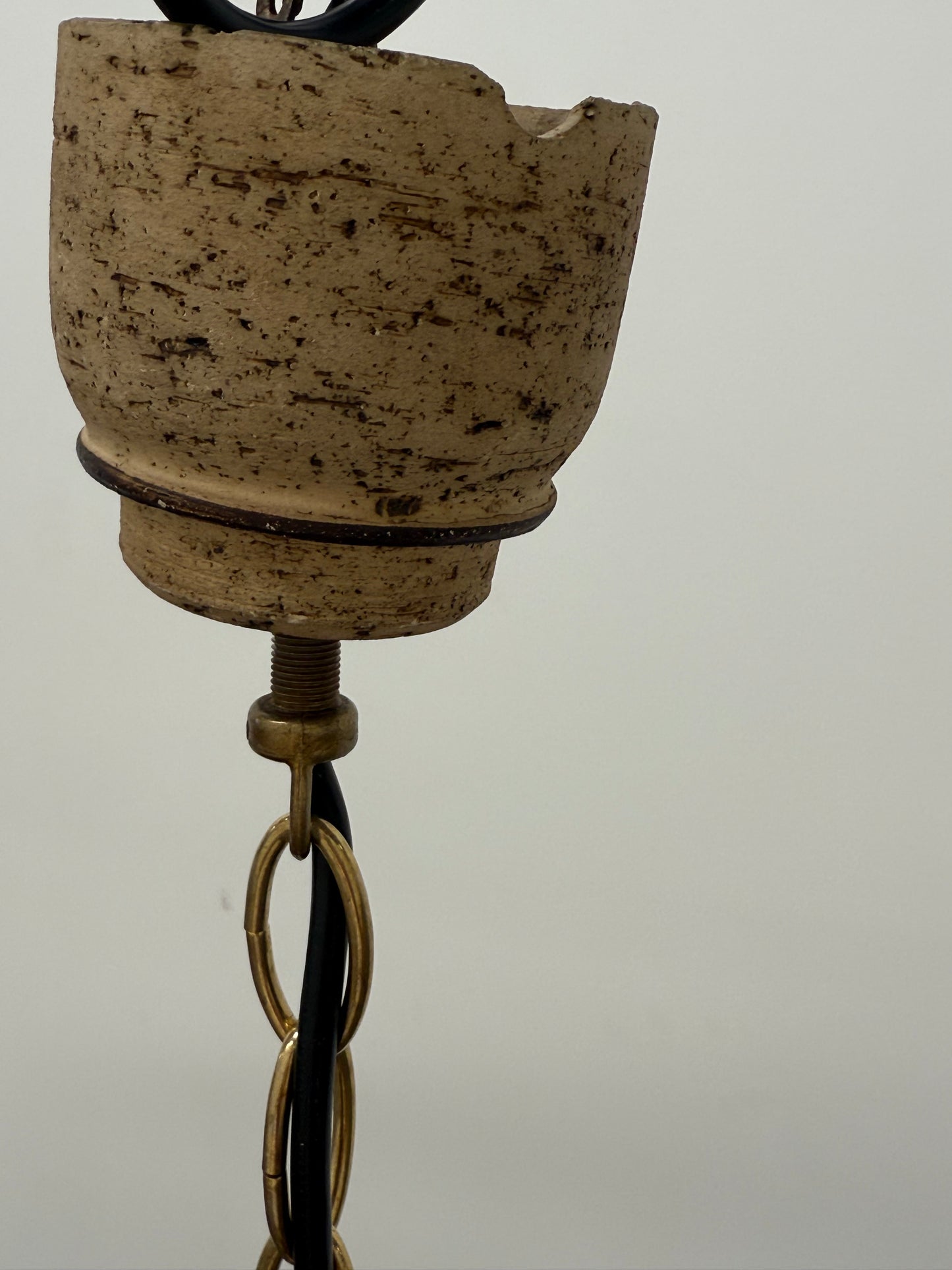 Vintage Danish Ceramic Pendant