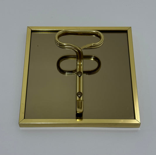 Italian Mirrored Coat Hook
