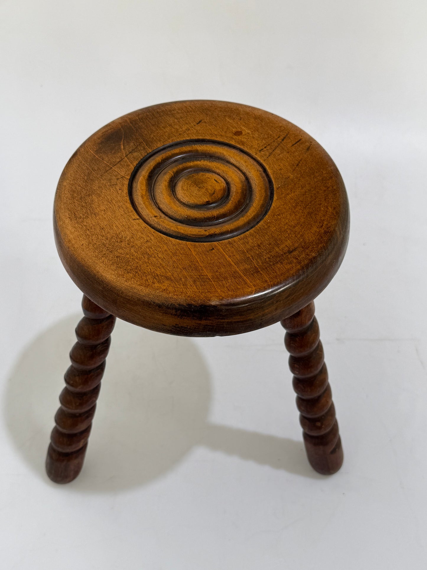 Vintage French Dudouyt Tabouret