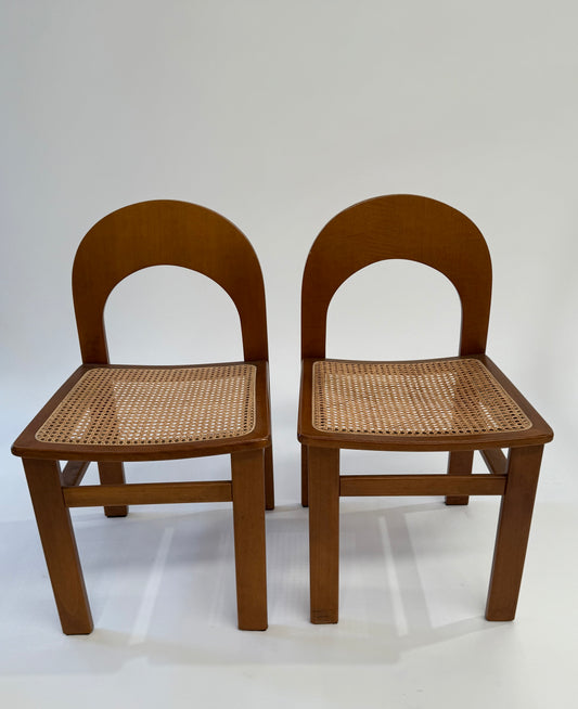 Pair of 1970’s Arcadia chairs by Adalberto Caraceni for Tagliabue