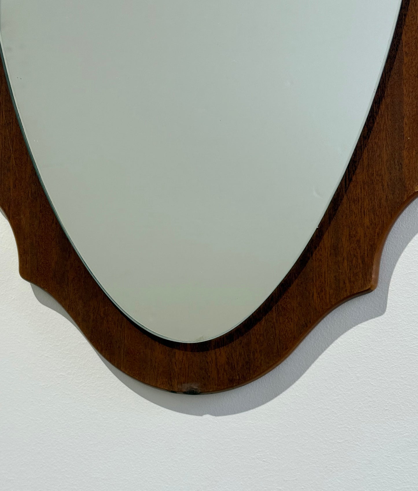 Vintage French Timber Mirror