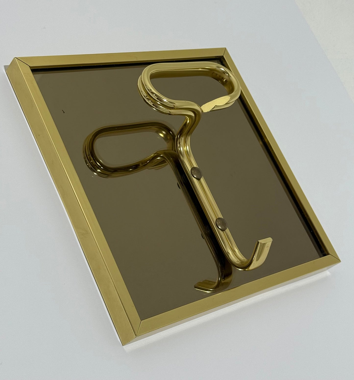 Italian Mirrored Coat Hook