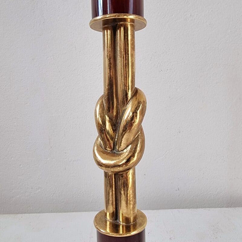 PRE-ORDER: 1970s Italian Brass and Lucite Table Lamp by Giovanni Banci