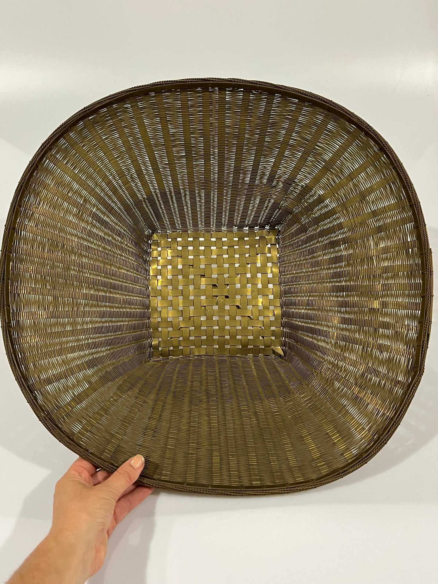 1960’s Italian Woven Mesh Bowl