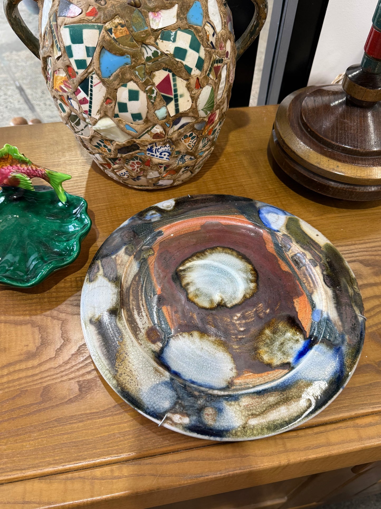 French Ceramic Wall Plate