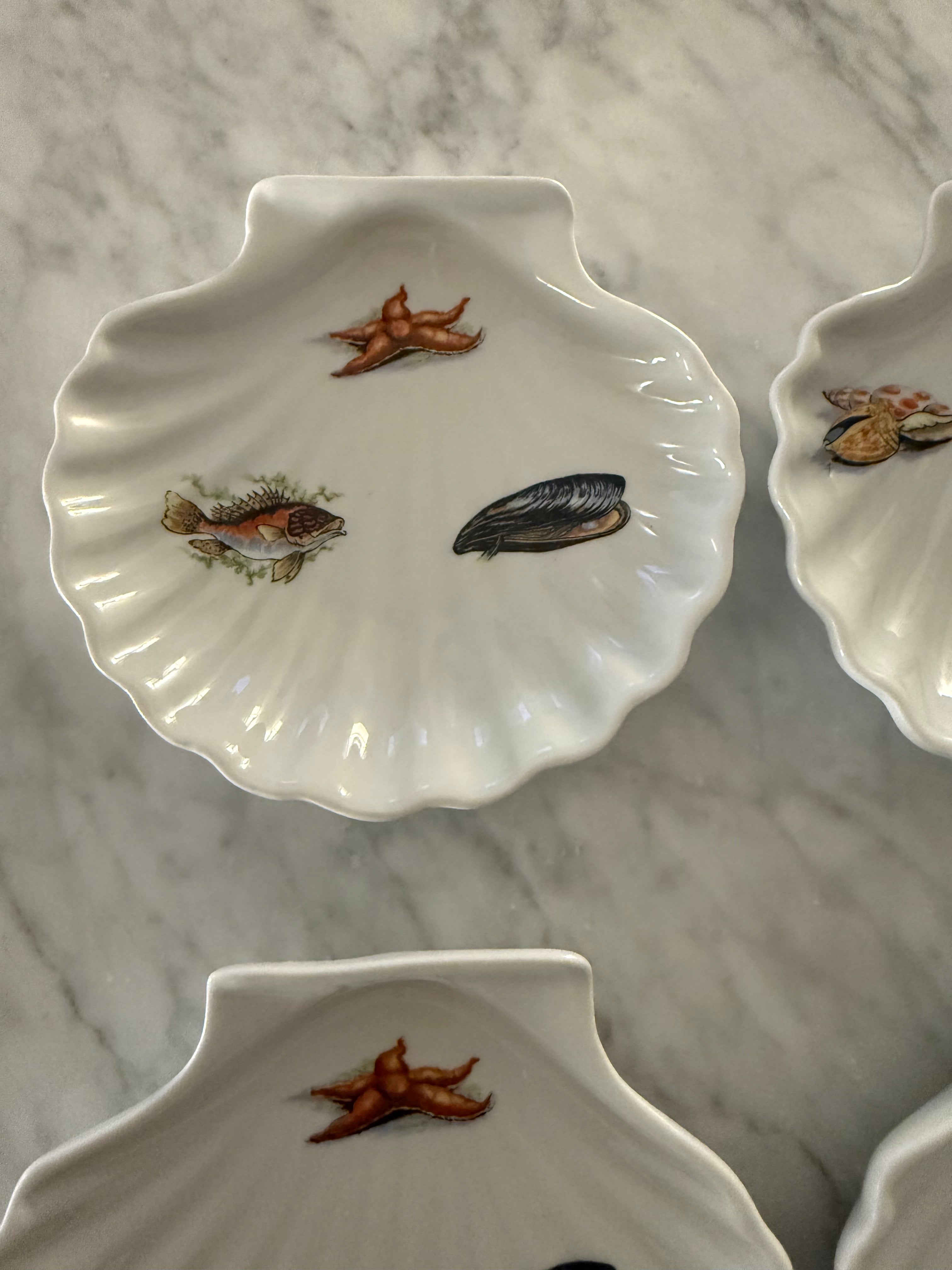 French Porcelain Dish - Four Available