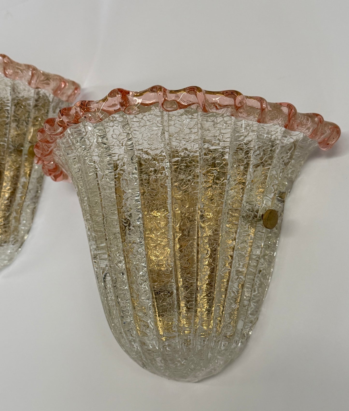 Pair of Vintage Murano Wall Lights