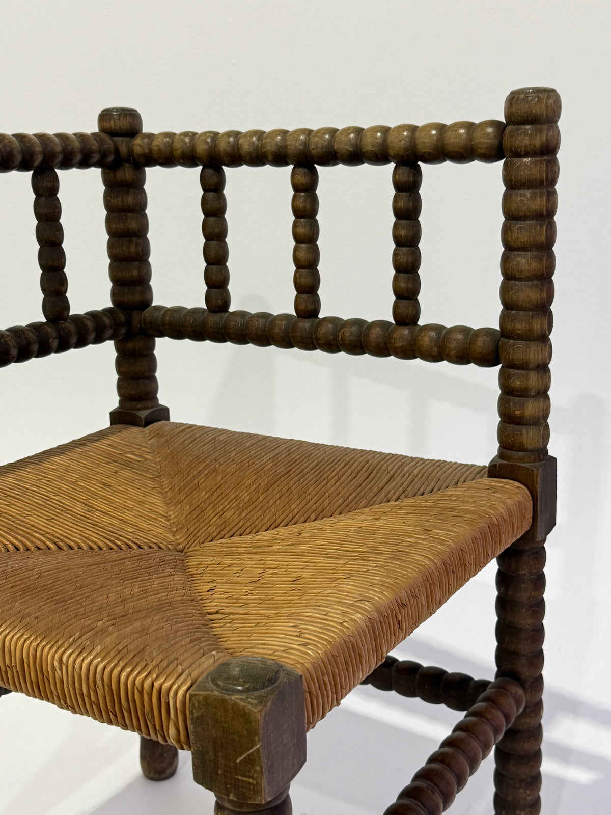 Antique French Bobbin Chair