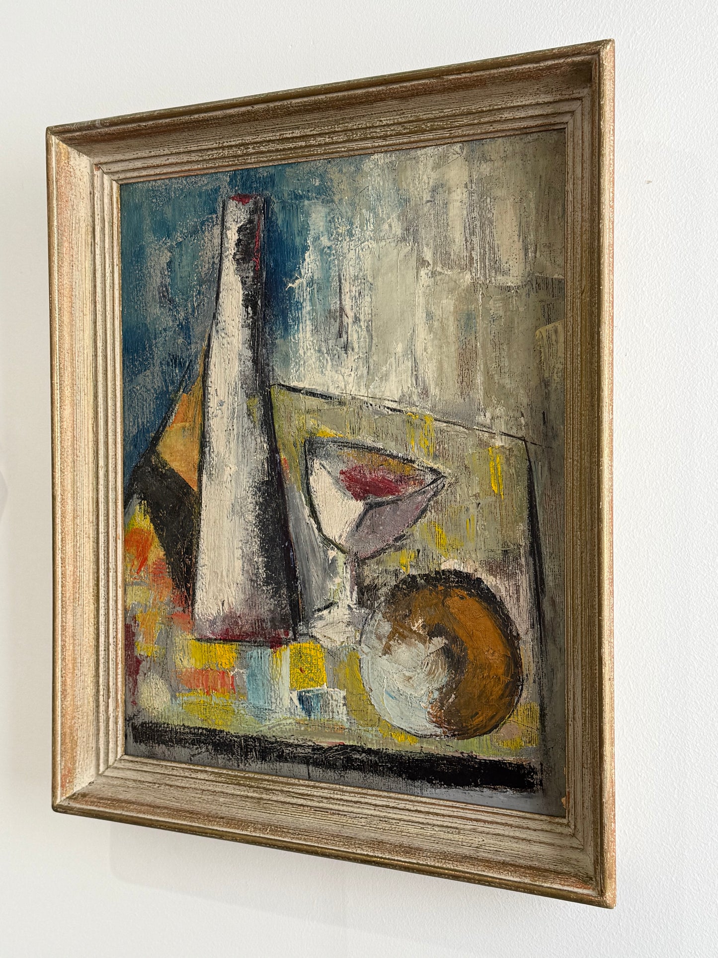 Antique French Cubist Still Life