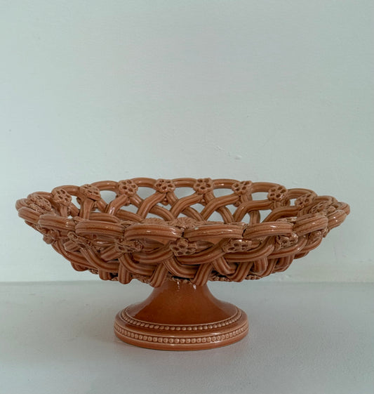 1960’s French Ceramic Pichon Basket