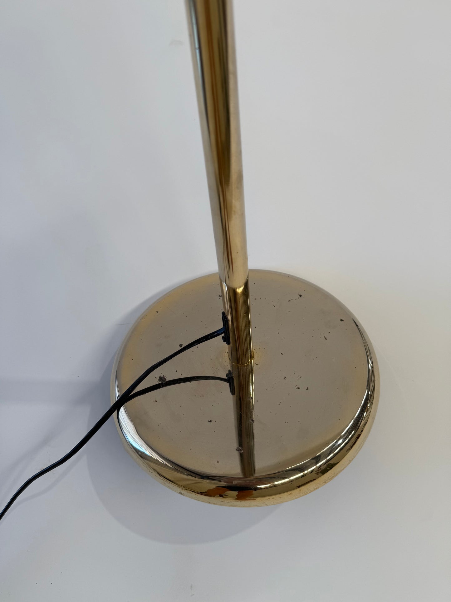 Vintage Brass Articulated Floor Lamp
