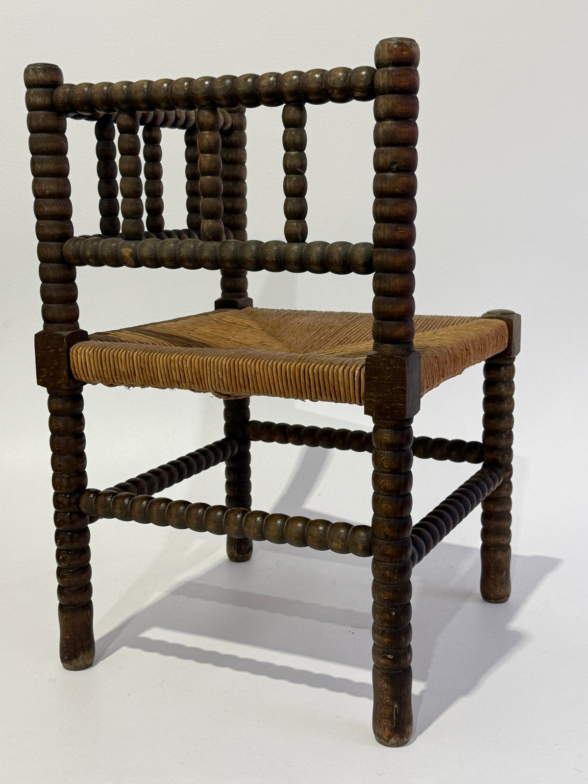 Antique French Bobbin Chair